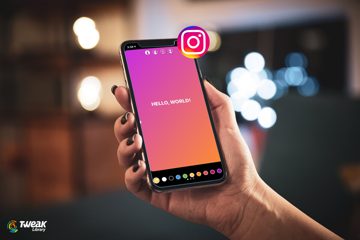 How To Change The Background Color On Instagram Story