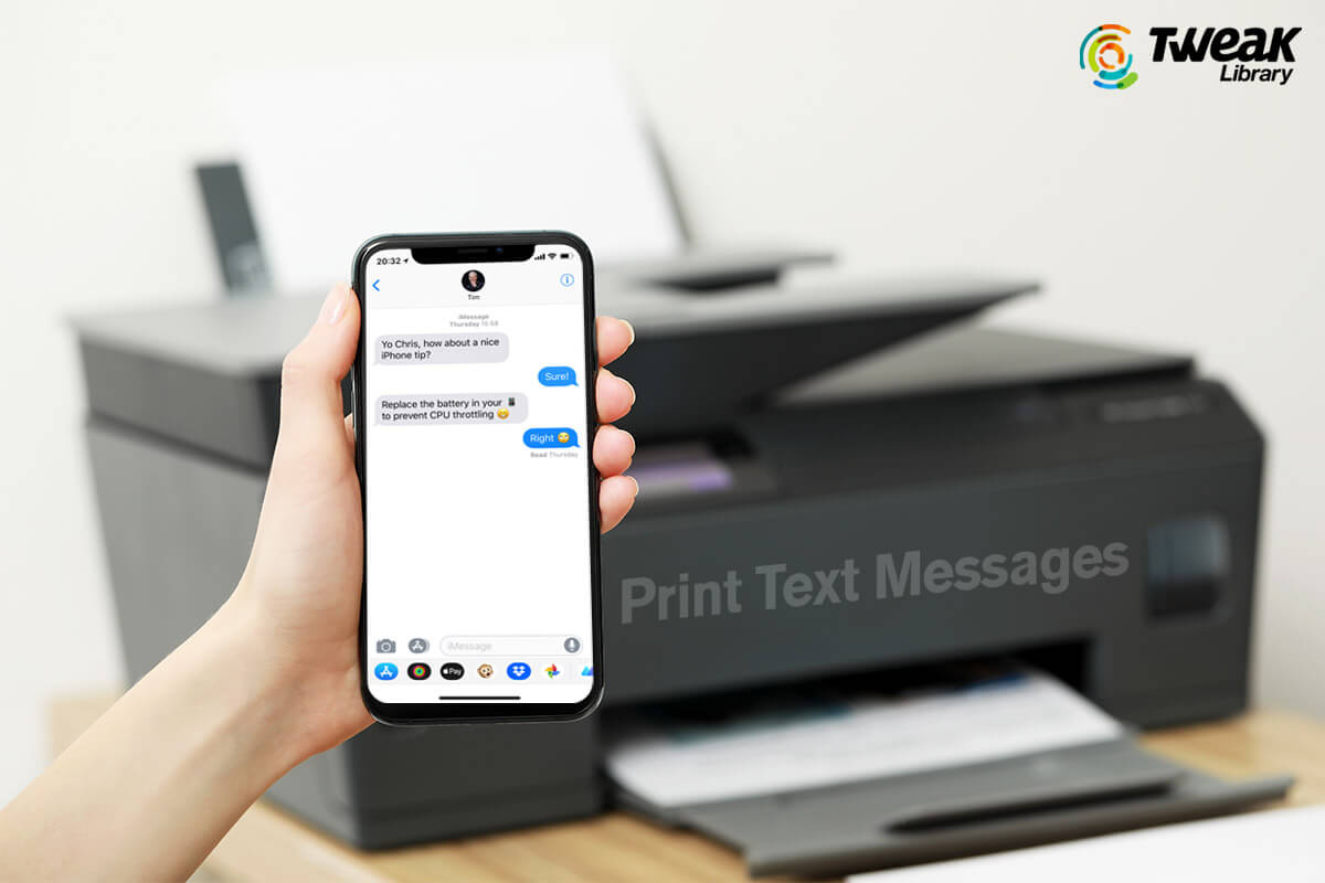 How to Print Text Messages from iPhone in 4 Easy Methods