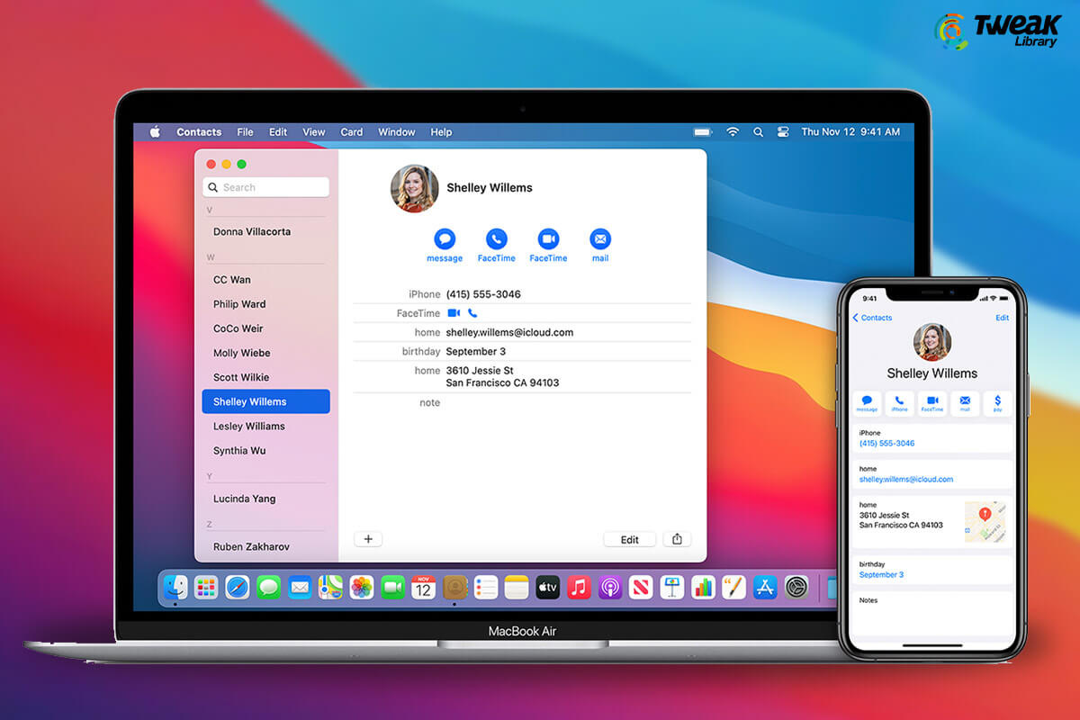 How To Sync Contacts From iPhone To Mac In 2024