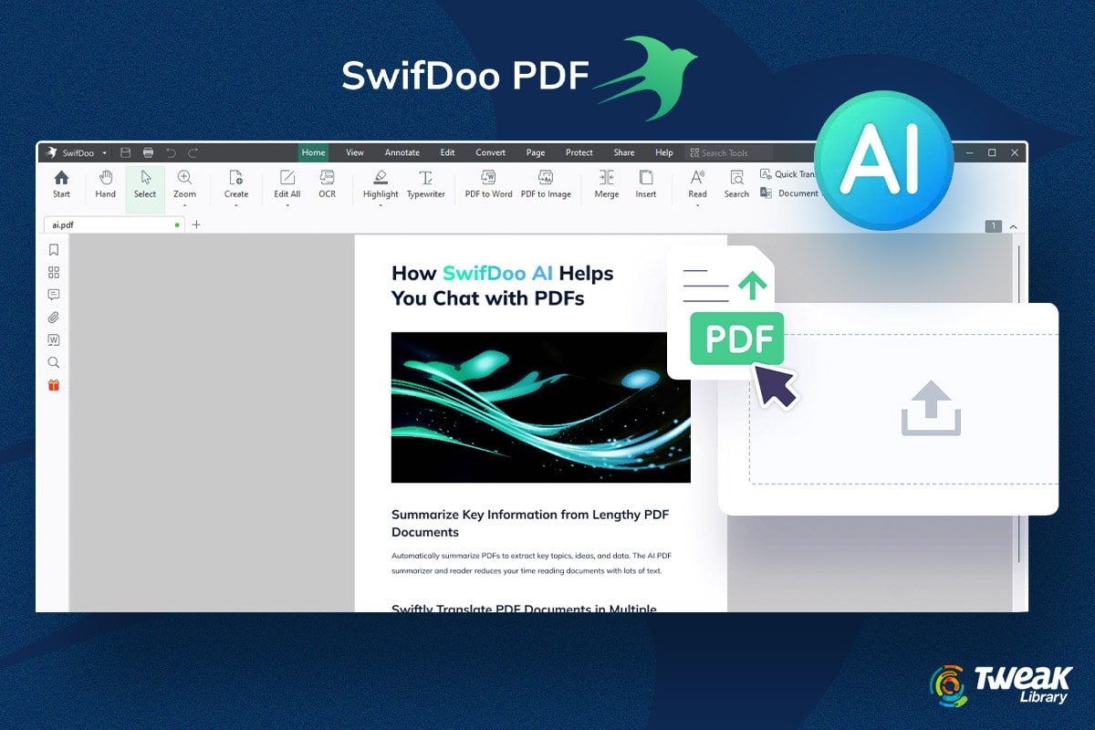 SwifDoo AI PDF Editor Review for Windows 11/10