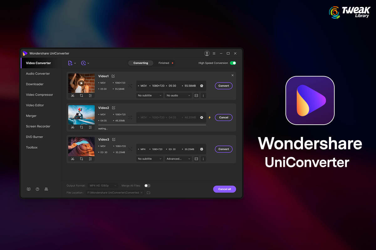Wondershare UniConverter: Truly a universal converter